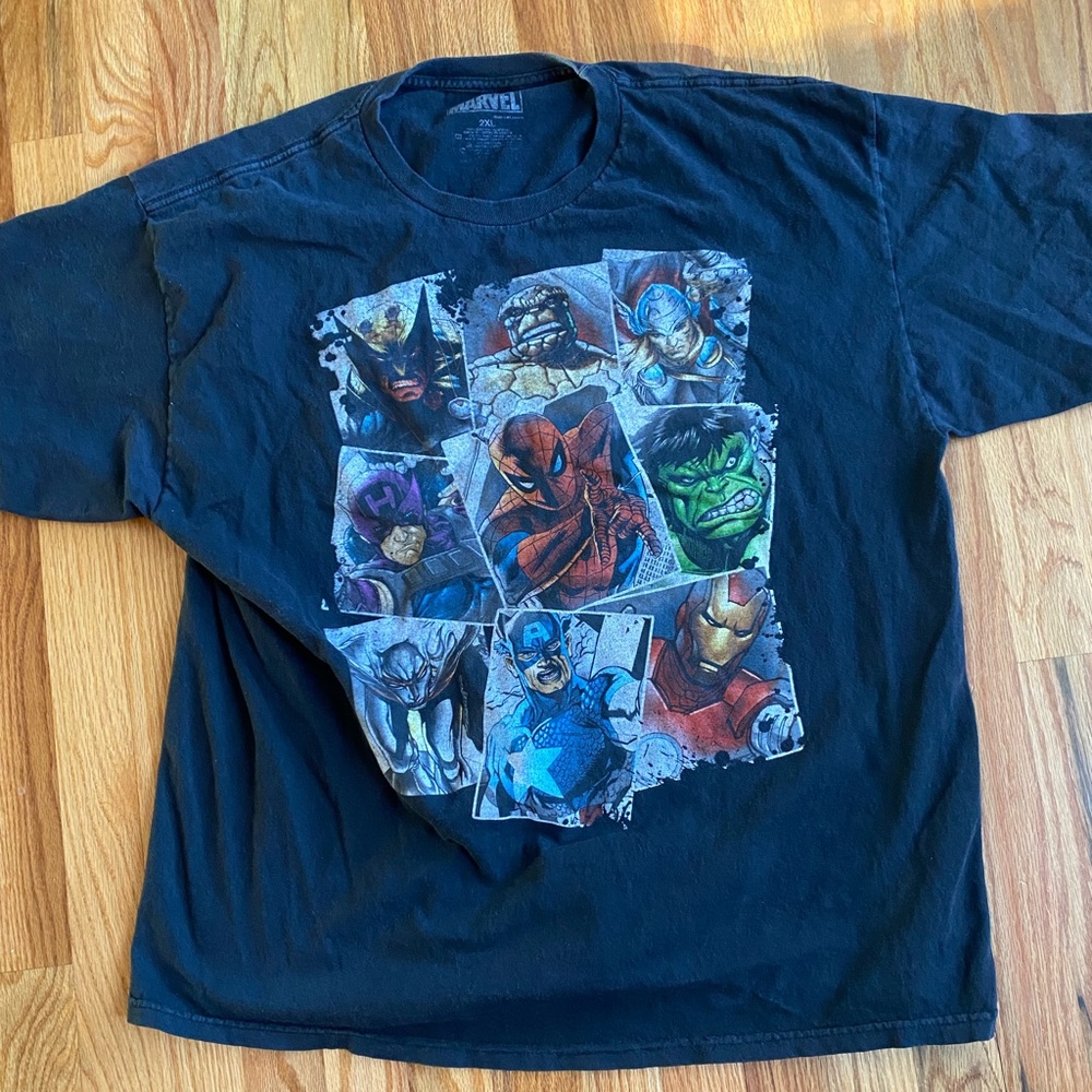 Marvel Tee Shirt XXL Spider-Man